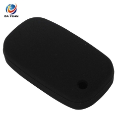 AS070009 Silicone Flip Car Key Case for Renault  2 Buttons Auto Folding Remote Key Cover