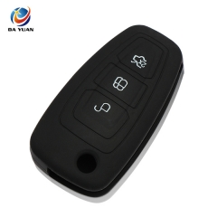 AS067010 Silicone Car Key Case Cover For Ford 3 buttons