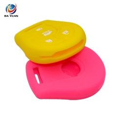 AS072006 Remote 4 Buttons Car Key Silicone Case Cover Shell For Nissan