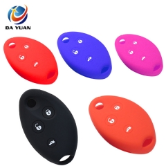 AS061010 For Citroen C5 C8 3 Button Silicone Car Remote Key Fob Shell Cover Case