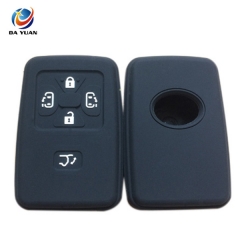 AS063014 Silicone car key cover skin protect for Toyota 4 button remote key