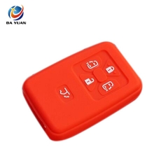 AS063014 Silicone car key cover skin protect for Toyota 4 button remote key