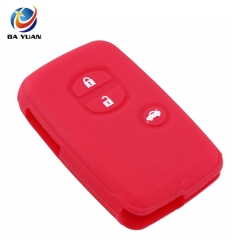 AS063001 For Toyota Remote Car Key Silicone Cover Case 2+1 button