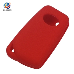 AS063015 silicone car key cover case for Toyota remote Car flip key 3 button