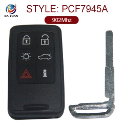 AK050007 for Volvo S60 V60 XC60 S80 Smart Card 5+1 Button 902MHz PCF7945A KR55WK49266