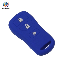 AS072008 Silicone Car Key Cover Case For Nissan 3 Button