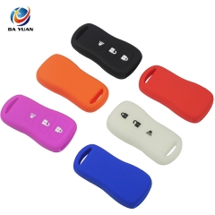 AS072008 Silicone Car Key Cover Case For Nissan 3 Button