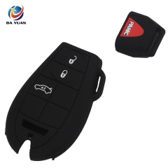 AS071003 Silicone Case for Chrysler Dodge Jeep 4 Button Car Key Cover