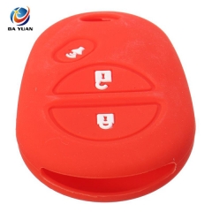 AS063018 Silicone Car Key Cover Case For Toyota Remote Key 3 Button