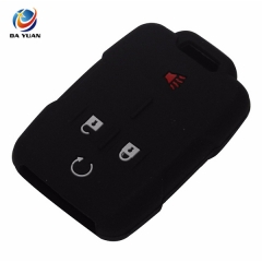 AS065005 4 Buttons Silicone Car Key Cover Case Fit For Chevrolet