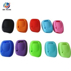 AS070011 Silicone car key cover case for Renault 1 button key