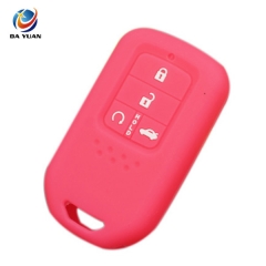 AS062012 Silicone Car Key Cover Case For Honda 4 Button