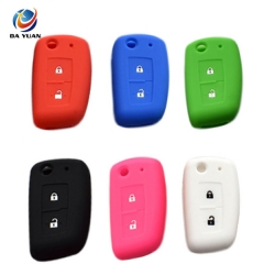 AS072011 Silicone car key fob case Cover For Nissan 2 Buttons key