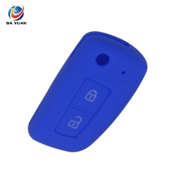 AS072011 Silicone car key fob case Cover For Nissan 2 Buttons key