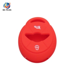 AS074004 Silicone Car Key Cover Case For BMW Mini Cooper Remote Car Key 2 Buttons