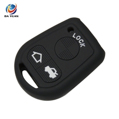 AS074005 Silicone Car Key Cover FOB Case For BMW 3 Buttons