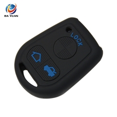AS074005 Silicone Car Key Cover FOB Case For BMW 3 Buttons