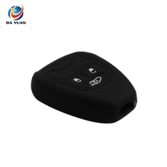 AS071006 Silicone Car Key Case Cover For Chrysler Dodge Jeep 3 Buttons