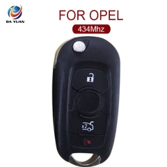 AK028028 for Opel Flip Remote Key 3+1 Button 434MHz