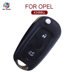 AK028028 for Opel Flip Remote Key 3+1 Button 434MHz