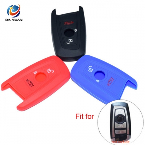 AS074007 Silicone Car key Case Cover Fit For BMW 3 Button