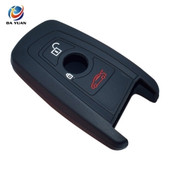 AS074007 Silicone Car key Case Cover Fit For BMW 3 Button