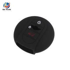 AS074008 Silicone Car Key Case Cover for BMW Mini Cooper 2 Buttons Remote key