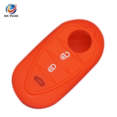 AS075005 Silicone Car Key Cover FOB Case For Alfa