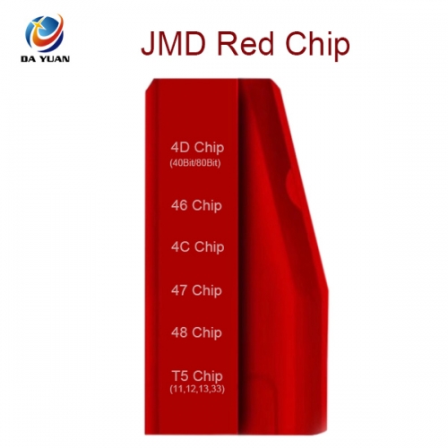 DY120727 JMD Red Chip for Handy Baby Key Programmer for  4C 4D 46 48 47 T5 Chip