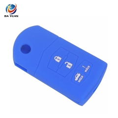 AS076003 Silicone Cover Case For Mazda 4 Button