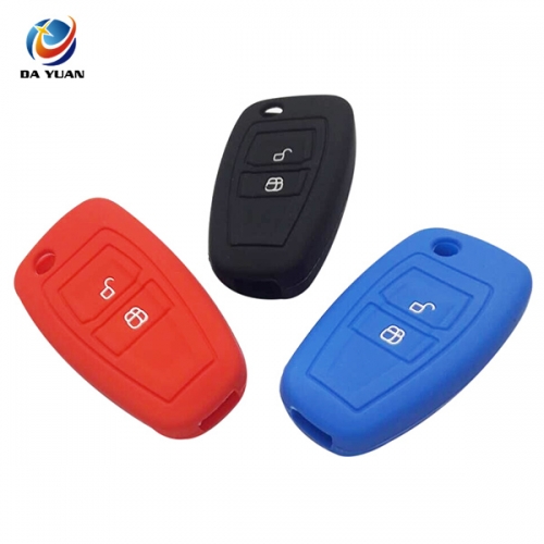 AS076005 Silicone Car Flip Key Cover Case For Mazda  Remote Key 2 Button