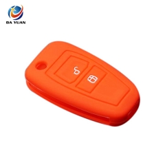 AS076005 Silicone Car Flip Key Cover Case For Mazda  Remote Key 2 Button