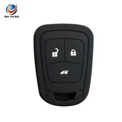 AS065020 3 Buttons Silicone Remote Car Key Cover For Chevrolet