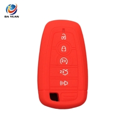 AS067016 5 Button Silicone Car Key Cover For Ford