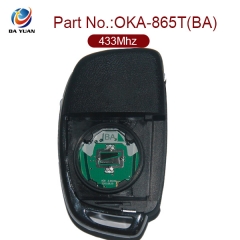 AK020043  for Hyundai Elantra Flip Key Remote 3 Button 434MHz 47Chip OKA-865T(BA)