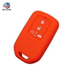 AS062015 Silicone Car Key Cover Case For Honda 4 Button