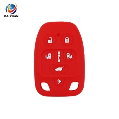 AS062013 For Honda Silicone 6 buttons Car Key Case Cover Protector Shell