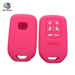 AS062016 Silicone Car Key Cover Case For Honda 6 Button