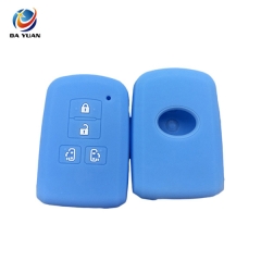 AS063025 Silicone Car Key Cover Case Holder for Toyota 4 Buttons Remote Key