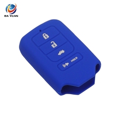 AS062019 4 Buttons Silicone Car Key Cover For Honda Remote keyless
