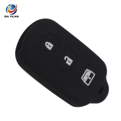 AS063030 4 Buttons Silicone Remote Smart Car Key Case For Toyota