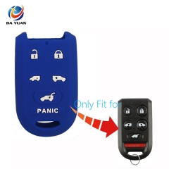 AS062020 6 Buttons Silicone Car Key Cover For Honda 5 Button