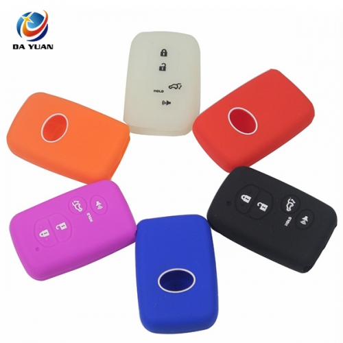 AS063028 4 Buttons Silicone Car Key Cover For Toyota