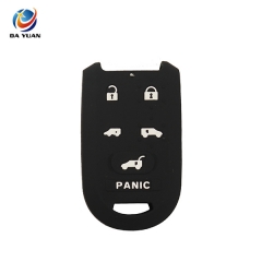 AS062020 6 Buttons Silicone Car Key Cover For Honda 5 Button