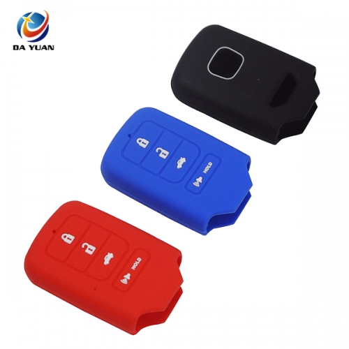 AS062019 4 Buttons Silicone Car Key Cover For Honda Remote keyless