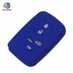 AS063028 4 Buttons Silicone Car Key Cover For Toyota