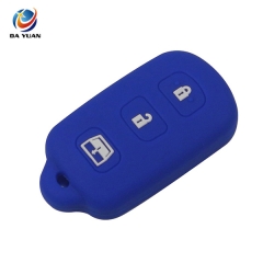 AS063030 4 Buttons Silicone Remote Smart Car Key Case For Toyota