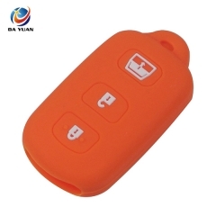 AS063030 4 Buttons Silicone Remote Smart Car Key Case For Toyota