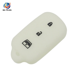 AS063030 4 Buttons Silicone Remote Smart Car Key Case For Toyota