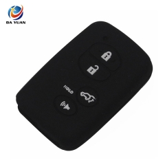 AS063028 4 Buttons Silicone Car Key Cover For Toyota